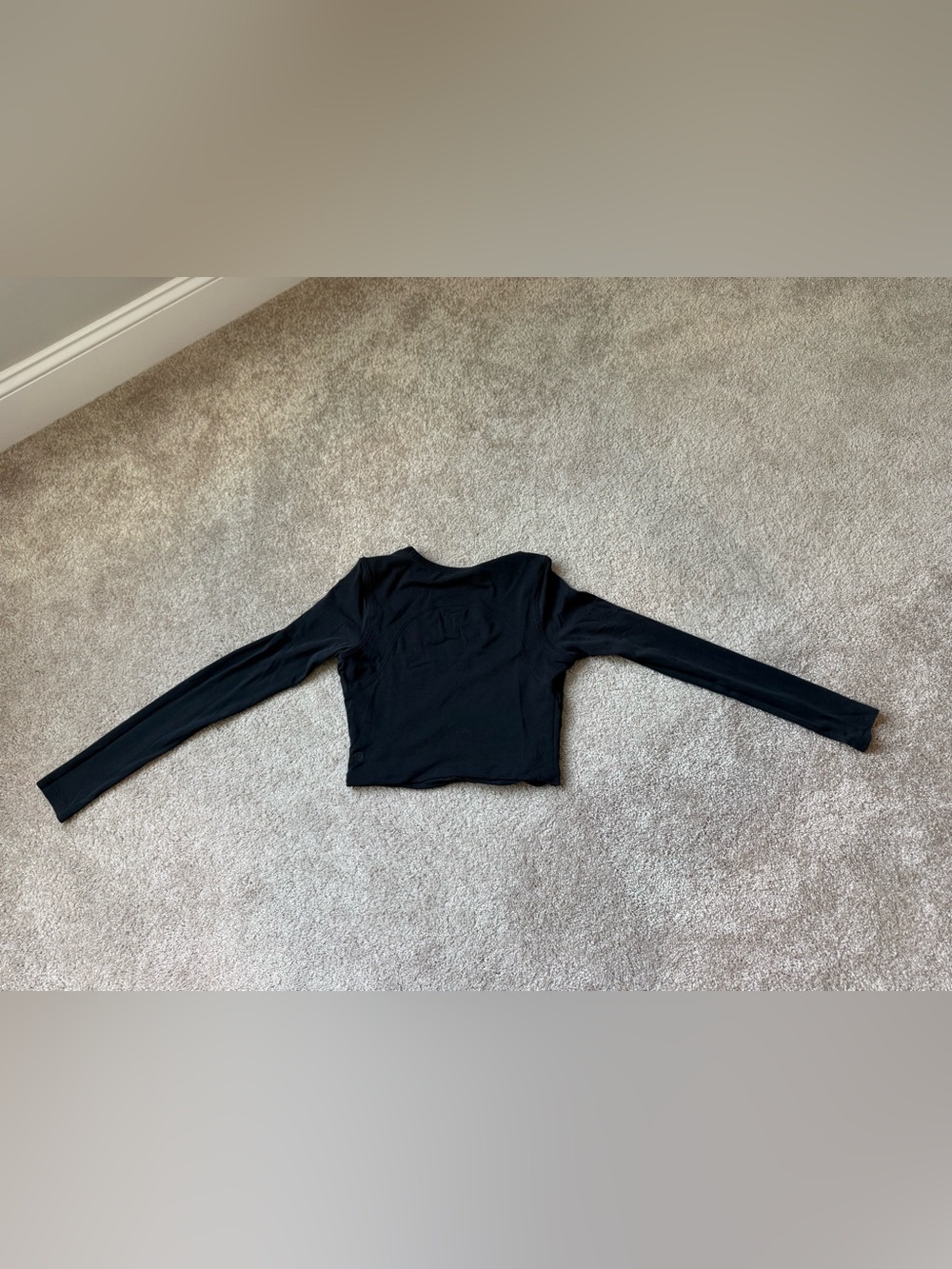 Lululemon | Find Your Feeling Long Sleeve Top | Black| Size 8